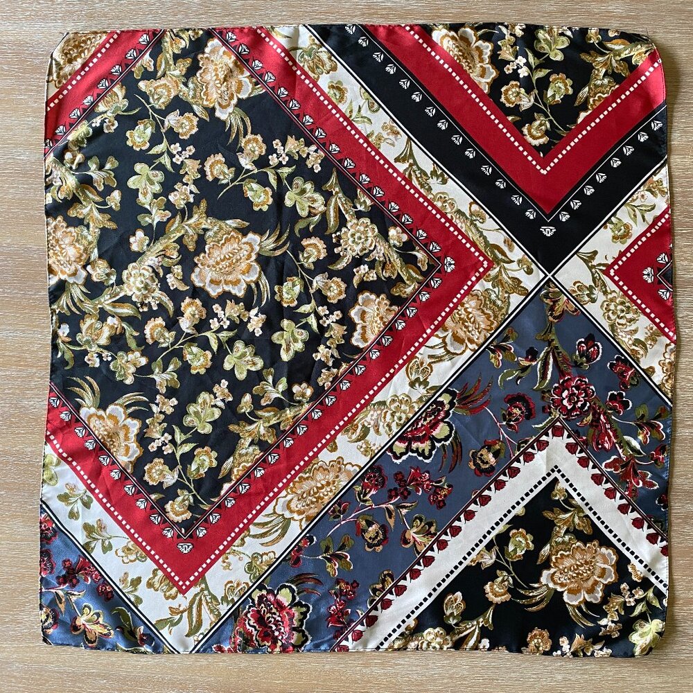 Do Everything in Love Mixed Pattern Scarf